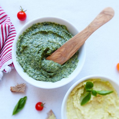 Tartinade aux épinards crémeuse