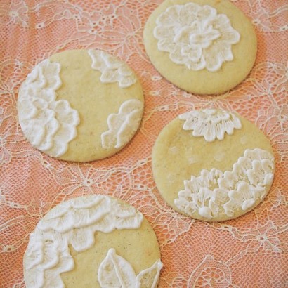 Biscuits dentelle