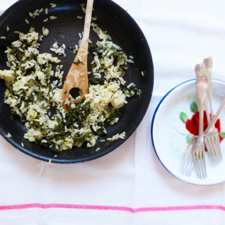 Risotto au kale