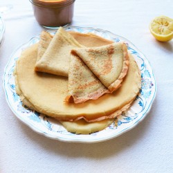 Crêpes vanillées