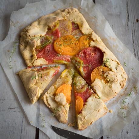 Galette aux tomates