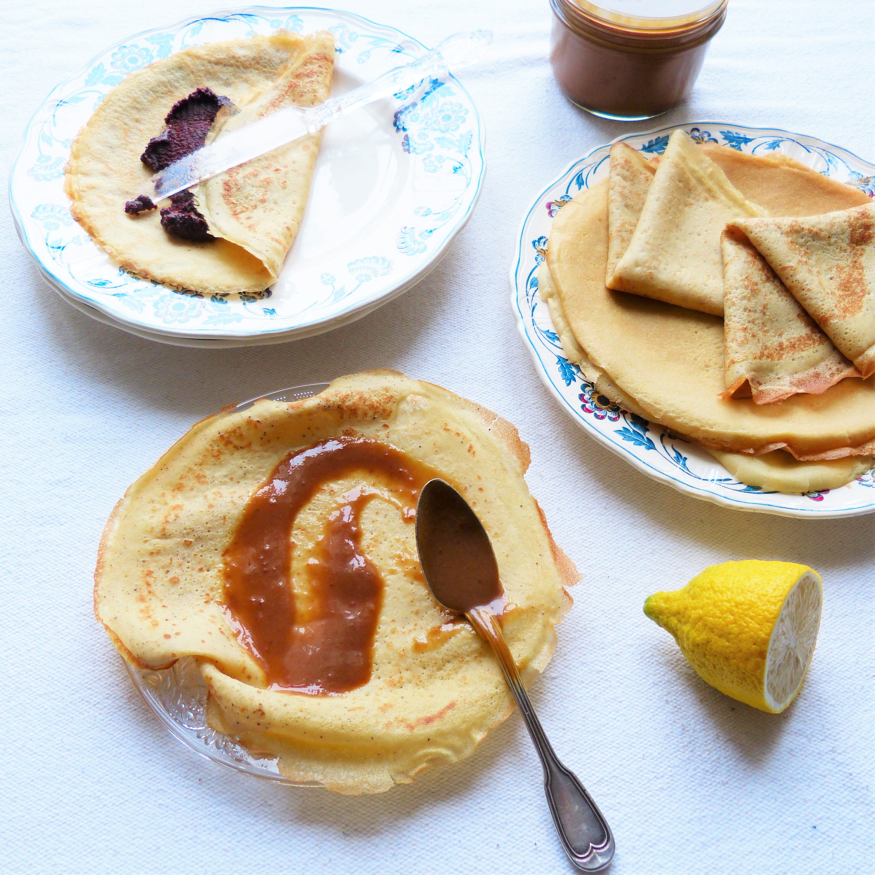 crêpes vanillées