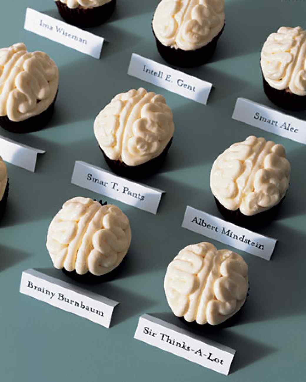Cupcakes Cerveau Martha Stewart